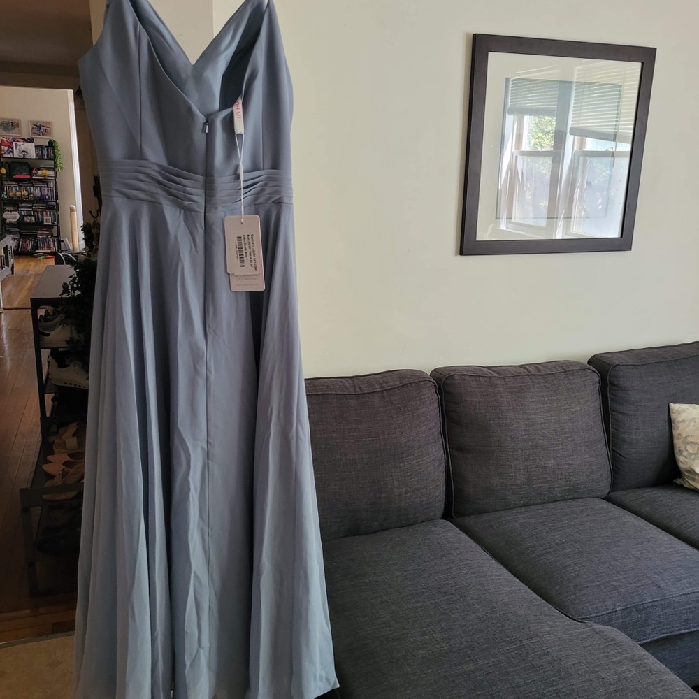 NWT Dusty Blue 💙 Dress for Wedding or Event 14 - Picture 2 of 4
